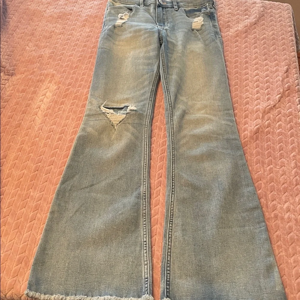 Abercrombie and Fitch girls flare jeans - size 13/14